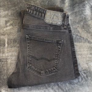 American Eagle - Slim Taper Mens Black Jeans 30x30